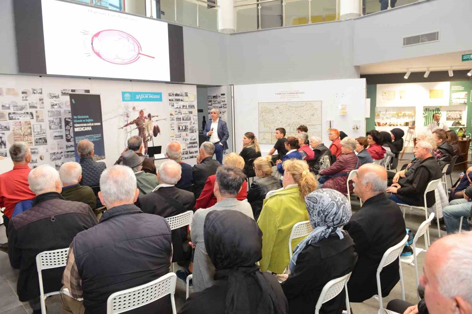 Nilüfer’de göz hastalıkları ve tedavileri anlatıldı