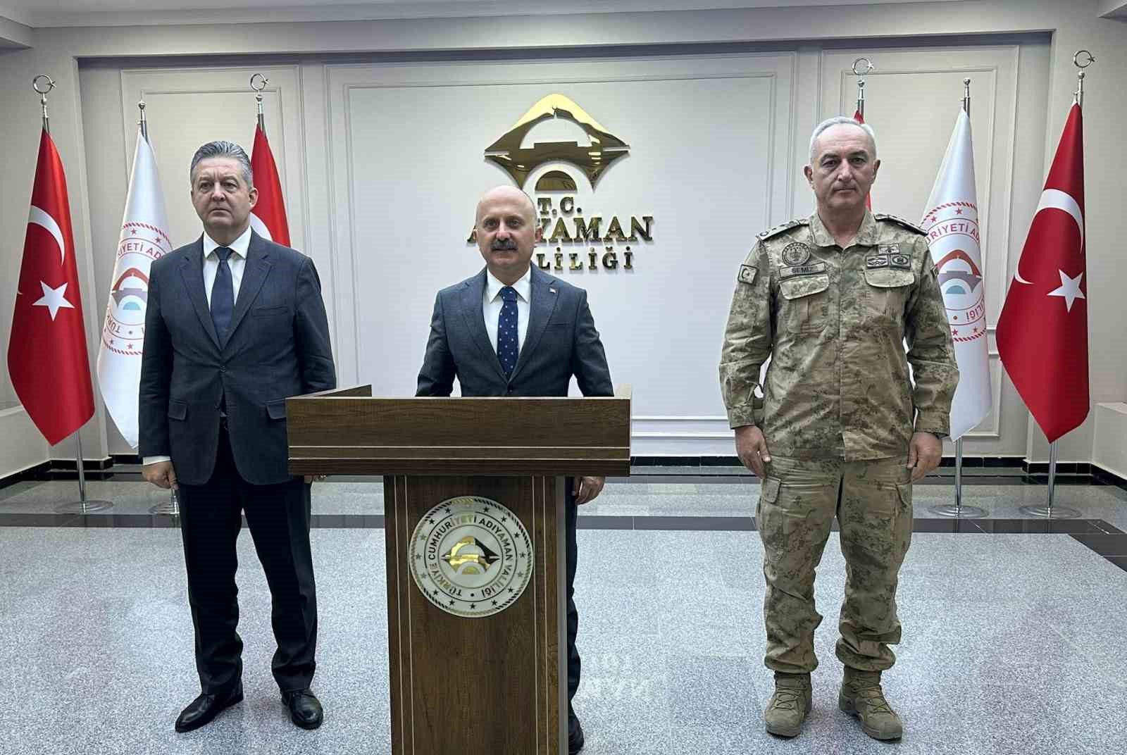 Adıyaman’da asayiş değerlendirme toplantısı yapıldı