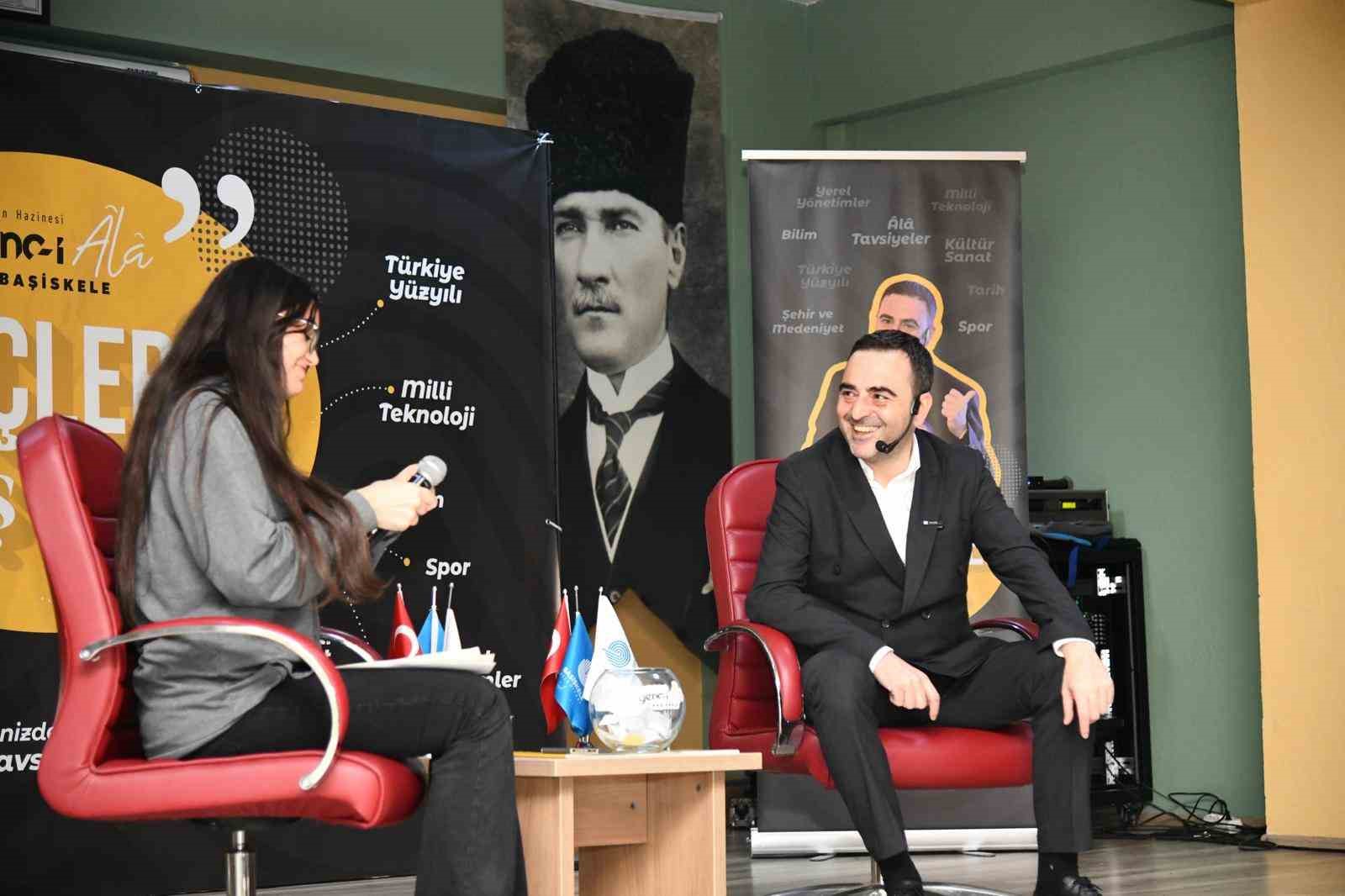 Başkan Özlü’den ilham veren buluşma
