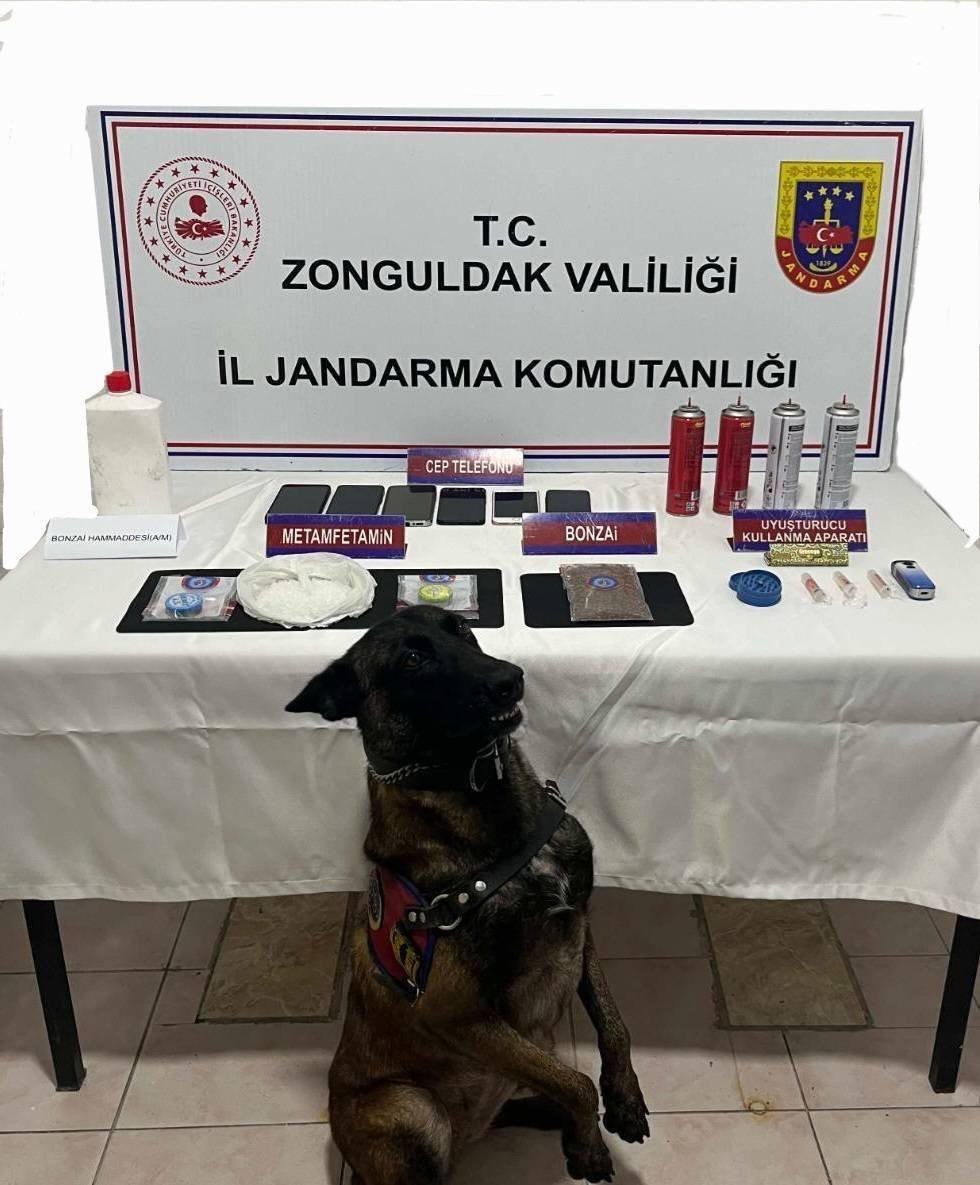 Zonguldak’ta jandarmadan narkotik operasyonu: 14 gözaltı
