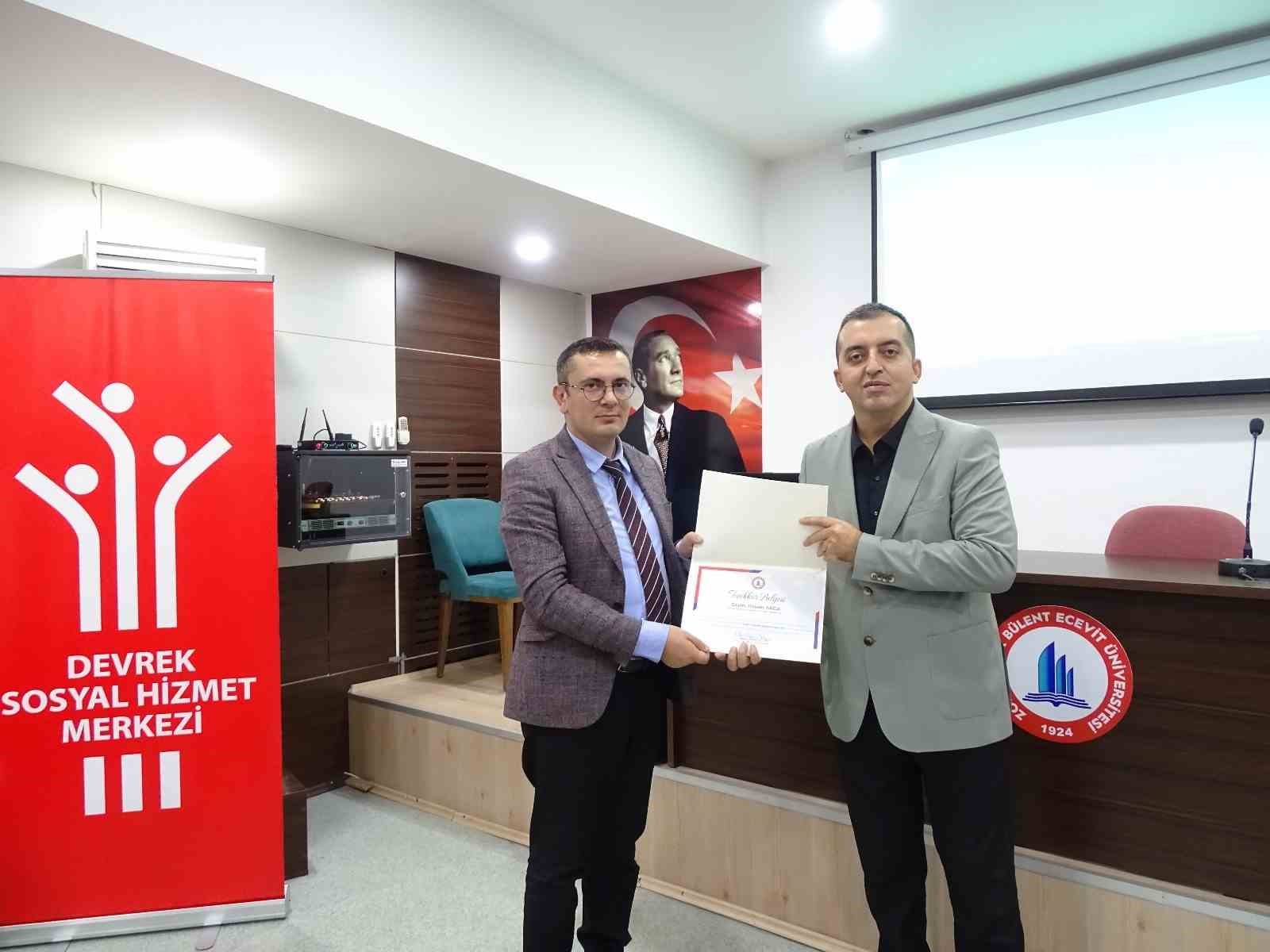 Devrek’te aile içi ve şiddet semineri