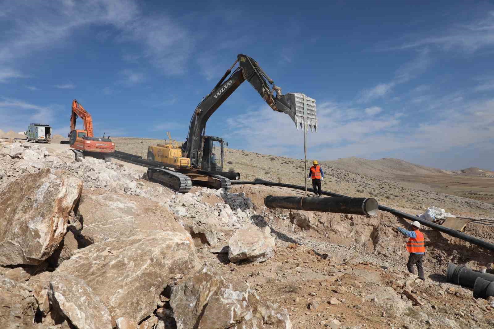 Konya B&uuml;y&uuml;kşehir&rsquo;den Ilgın&rsquo;a su g&uuml;vencesi sağlayacak dev yatırım
