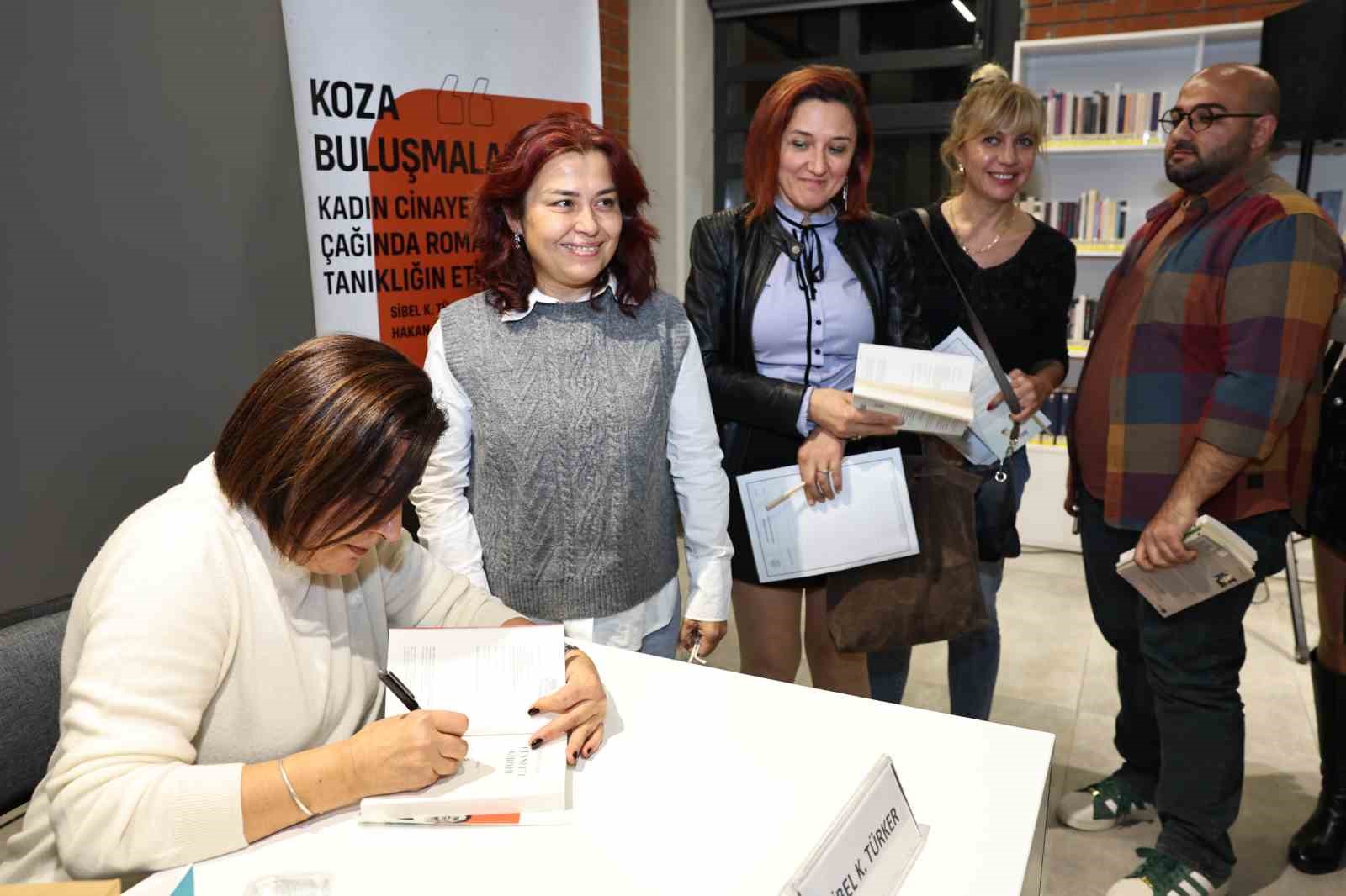 Koza Buluşmaları&rsquo;nda kadına y&ouml;nelik şiddet ve edebiyat konuşuldu
