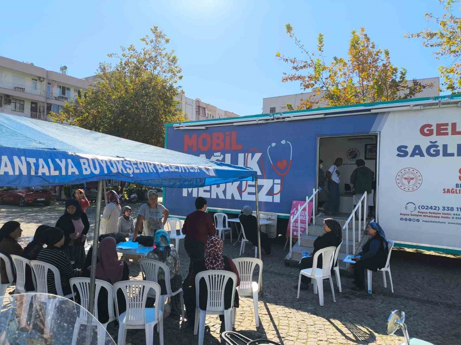 Kepez Belediyesi’nden 4 ilçede 408 kişiye ücretsiz kanser taraması