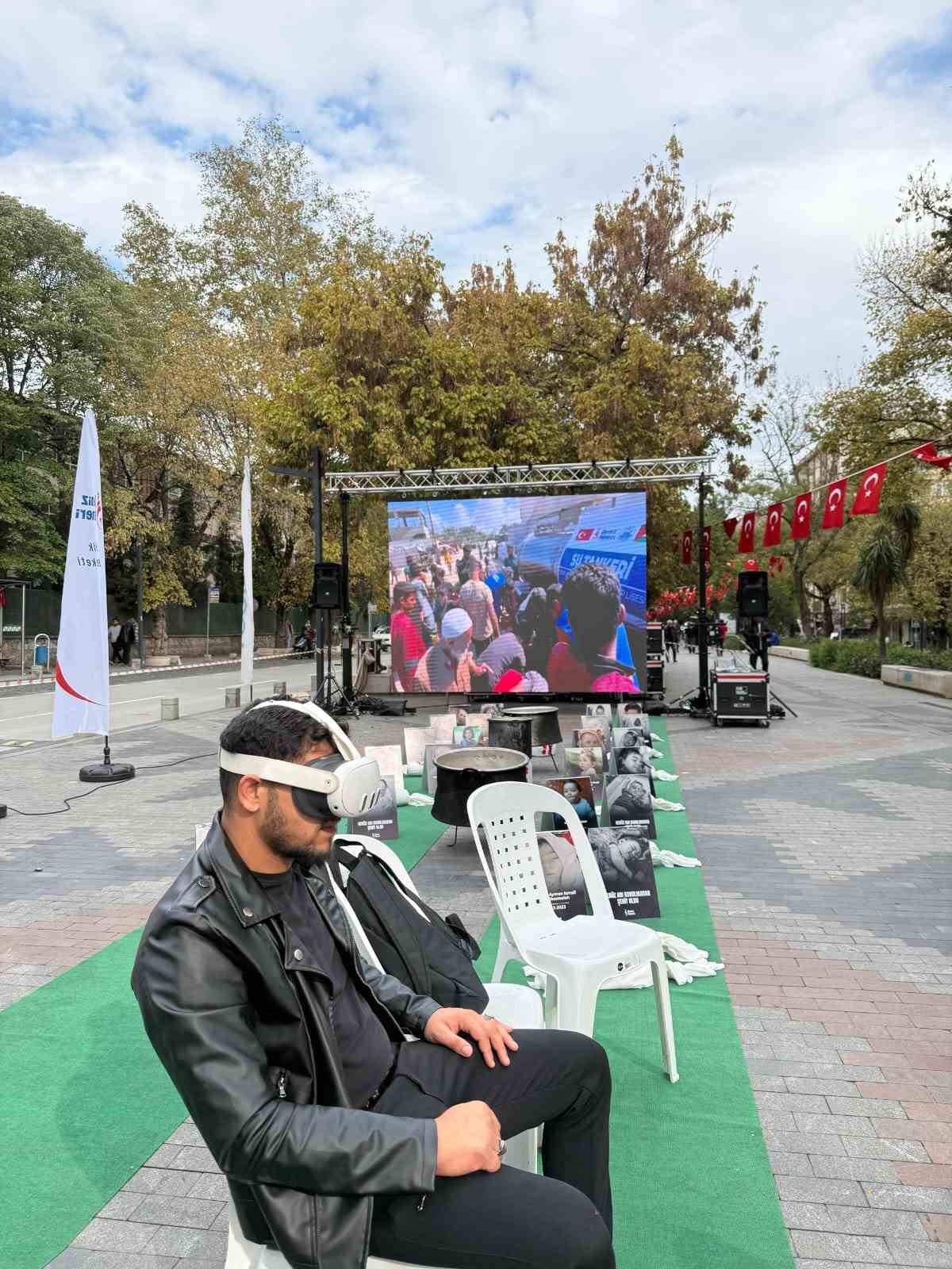 "Gazze&rsquo;ye A&ccedil;ılan Kapı K&uuml;&ccedil;&uuml;kkefenler Sergisi"nde Gazze&rsquo;nin dramı g&ouml;zler &ouml;n&uuml;ne serildi
