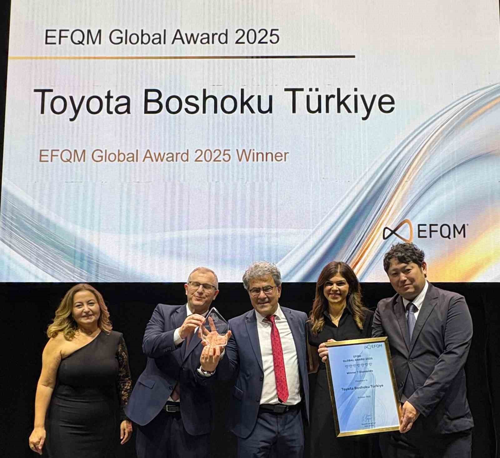 Toyota Boshoku T&uuml;rkiye&rsquo;ye k&uuml;resel kalite &ouml;d&uuml;l&uuml;
