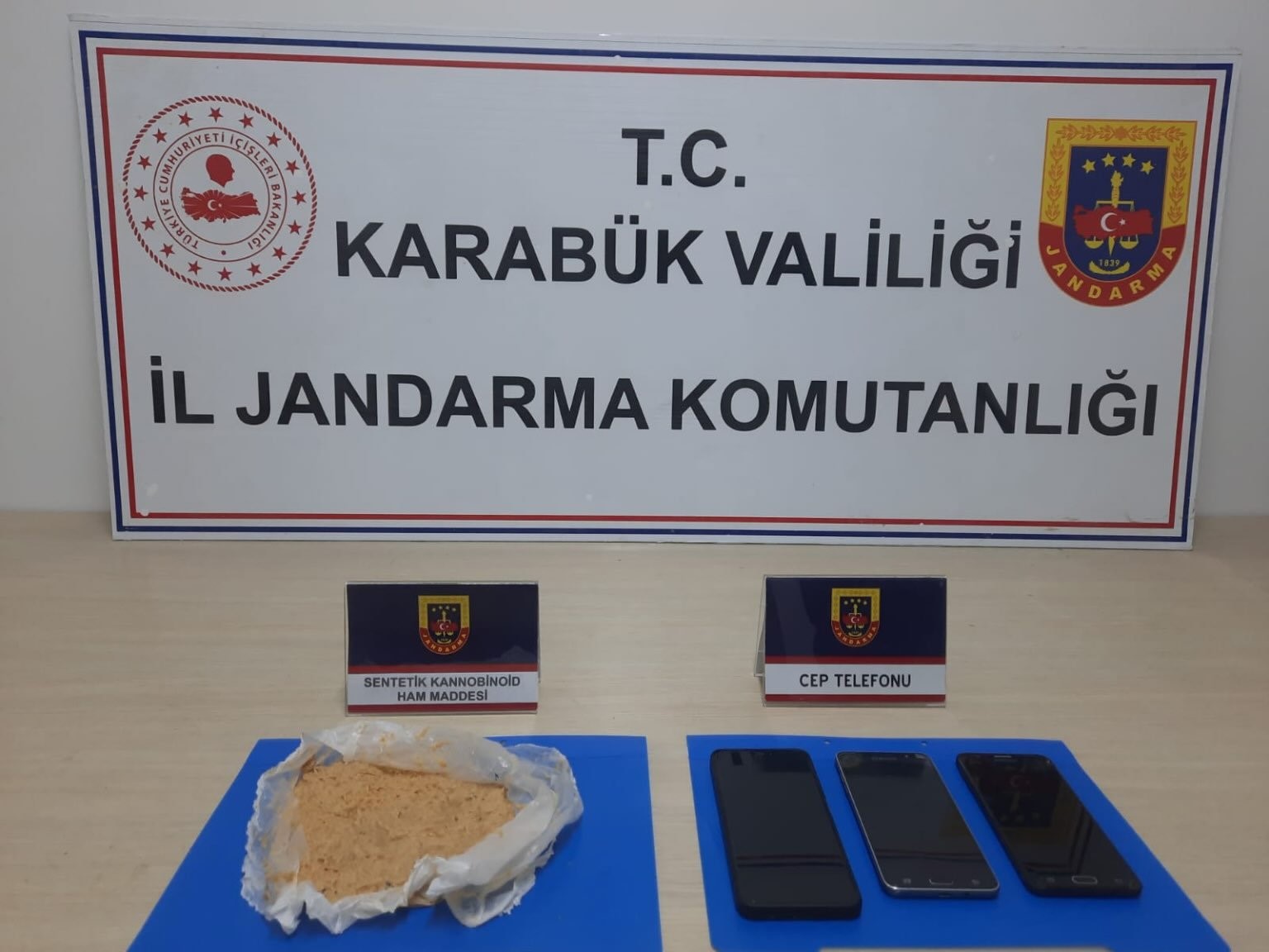 Karabük’te 20 kilo bonzai üretilebilecek hammadde ele geçirildi