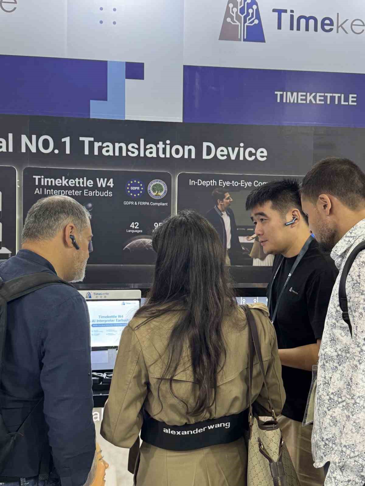 Timekettle, GITEX 2025’te ürün ve hizmetlerini sergiledi
