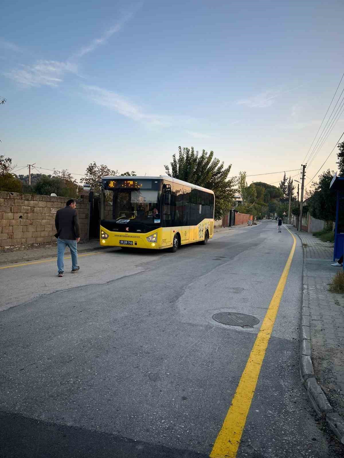 Neşetiye Mahallesine halk otobüsü seferleri başladı