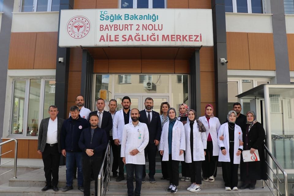Bayburt&rsquo;ta birinci basamak sağlık hizmetleri incelendi
