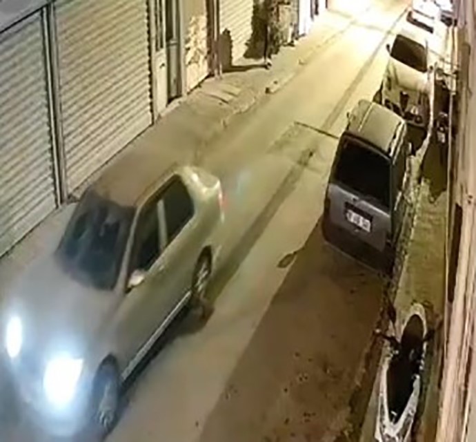 Nesli tehlike altındaki hayvanı aracıyla metrelerce sürükledi