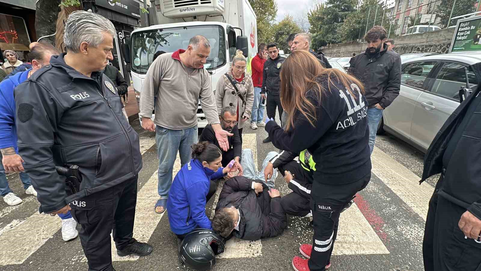 Lise öğrencisi kazada yaralandı