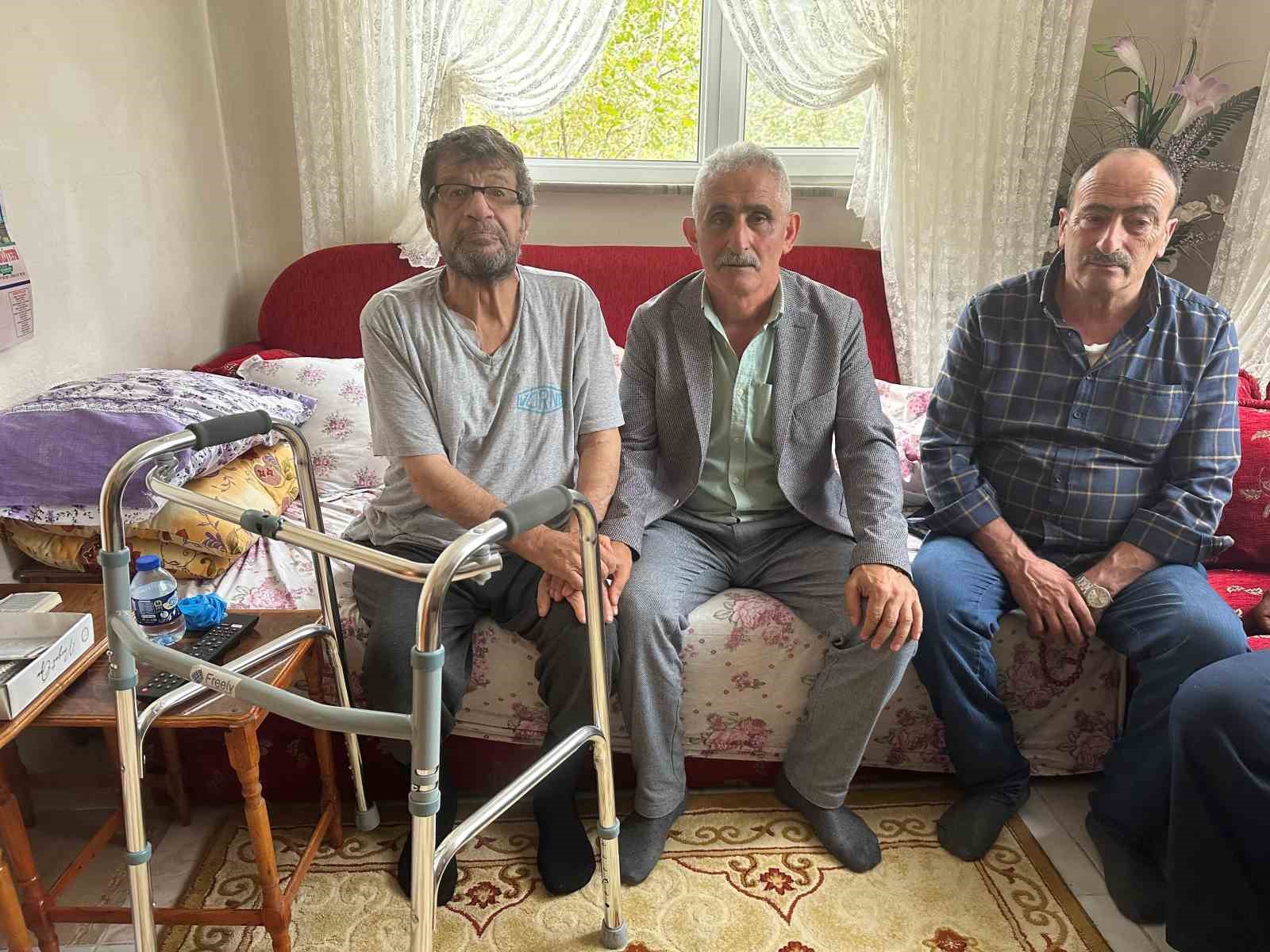 Trabzon’da engelli şahsın yol çilesine Büyükşehirden çözüm
