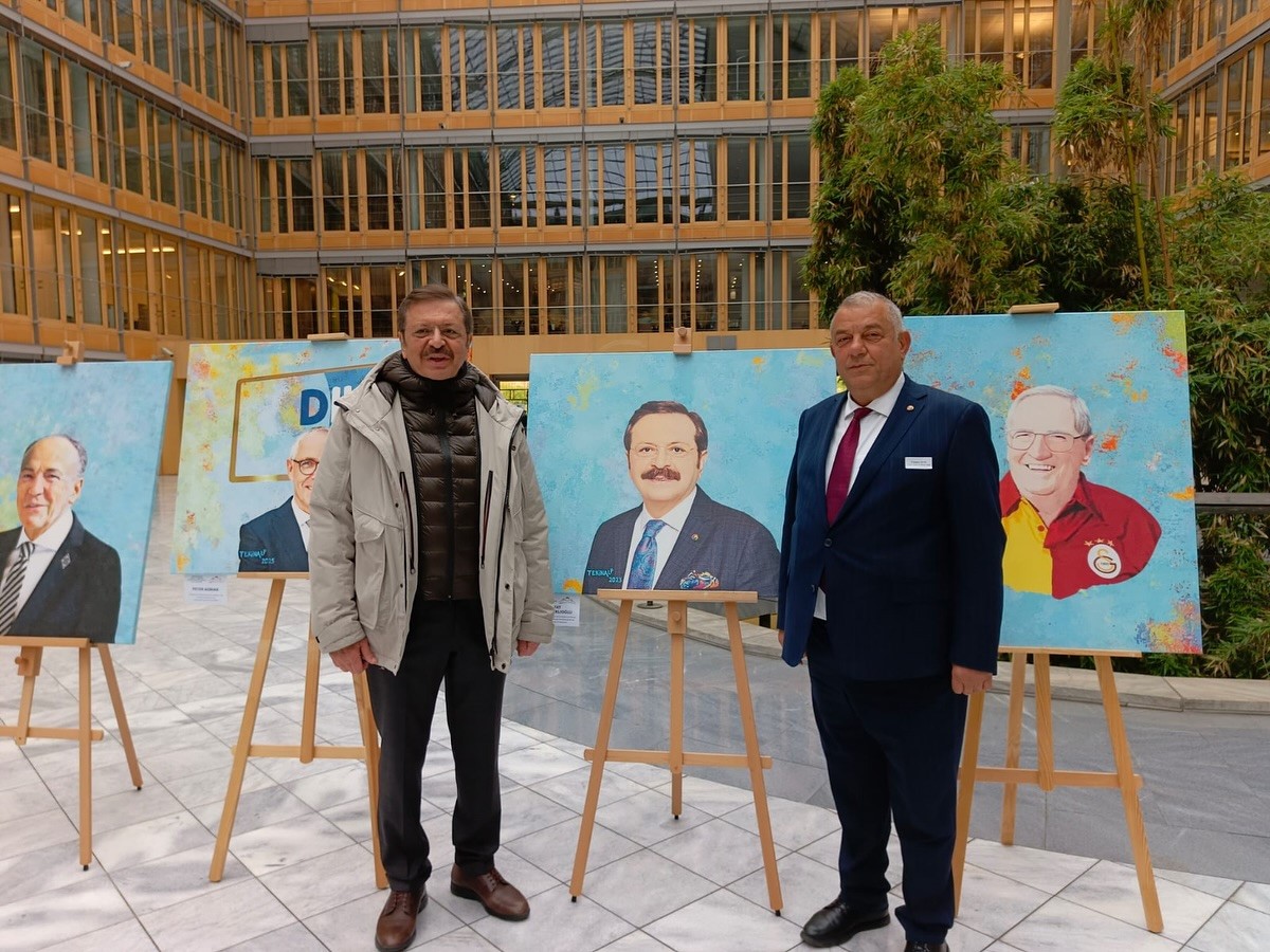 Başkan Bıyık, Türk ve Alman iş insanları yer aldı