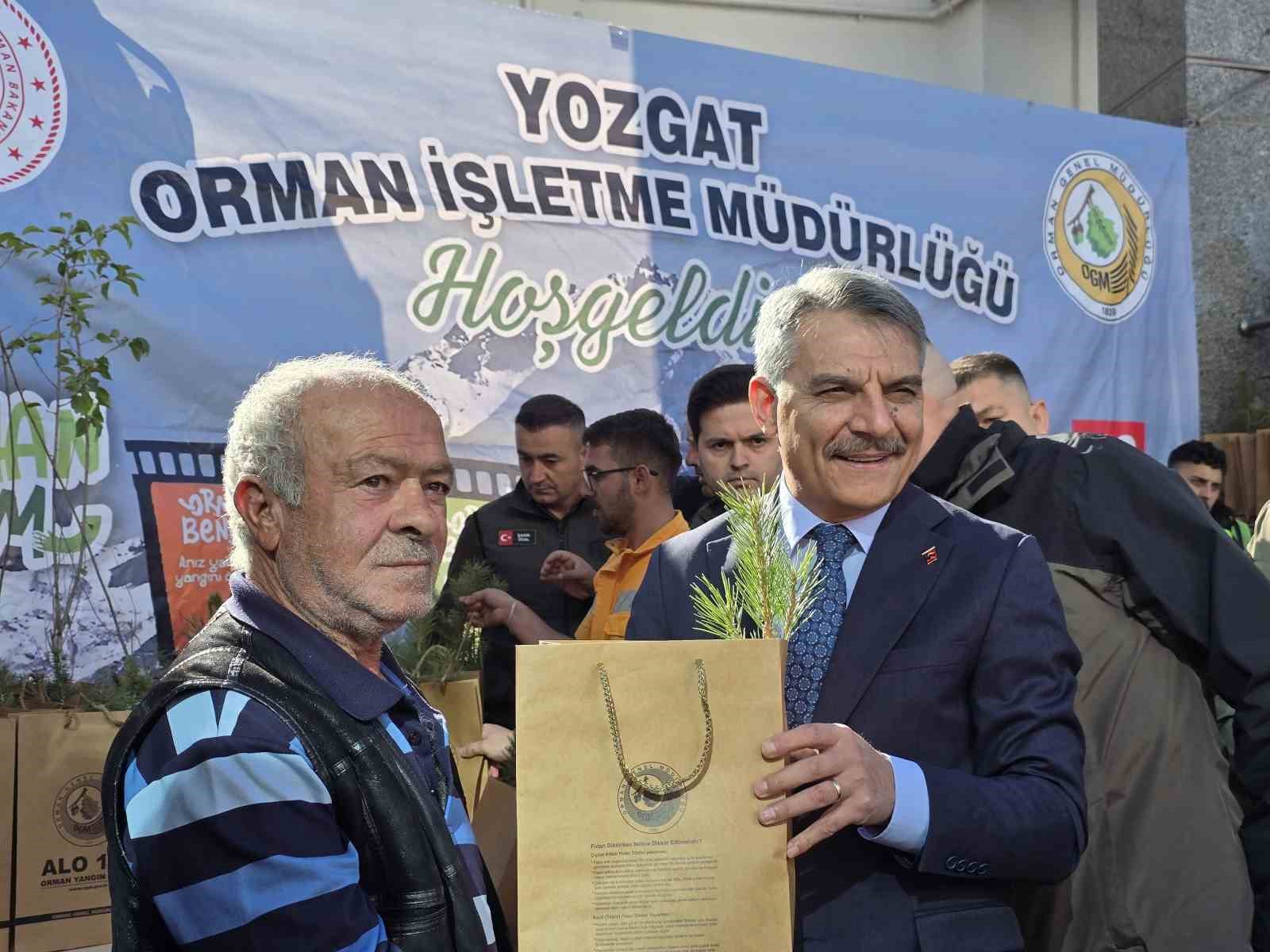Yozgat’ta 110 bin fidan toprakla buluşacak