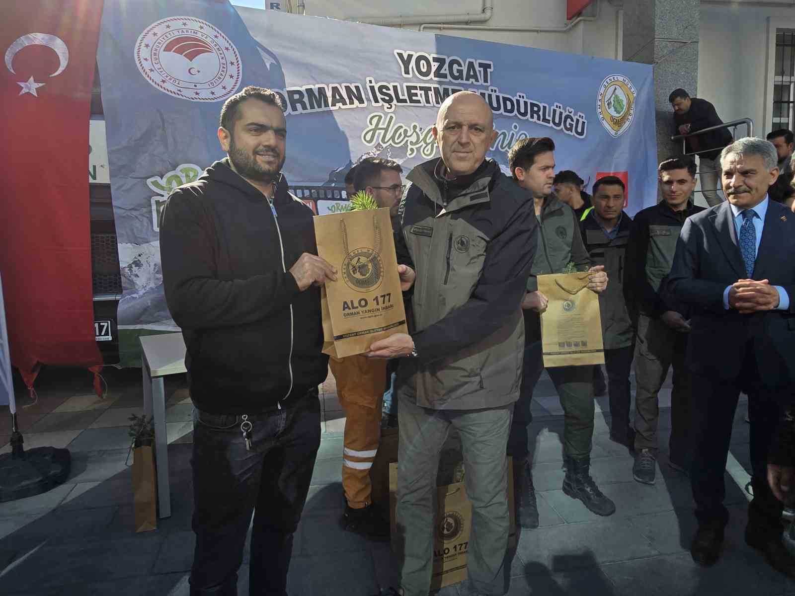 Yozgat’ta 110 bin fidan toprakla buluşacak