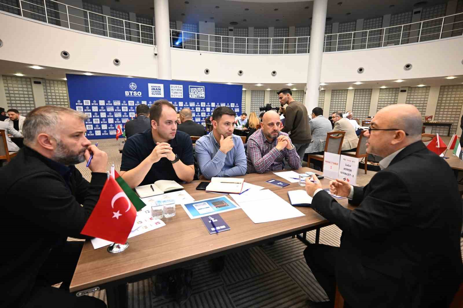BTSO&rsquo;dan Birleşik Arap Emirlikleri ile gıda ticaretine b&uuml;y&uuml;k destek
