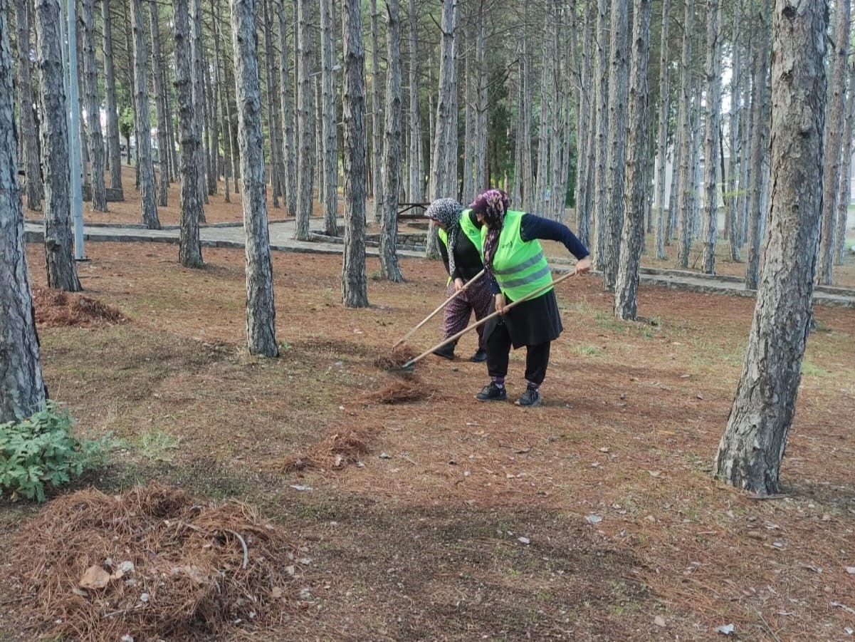 Gediz’in parkları yenileniyor