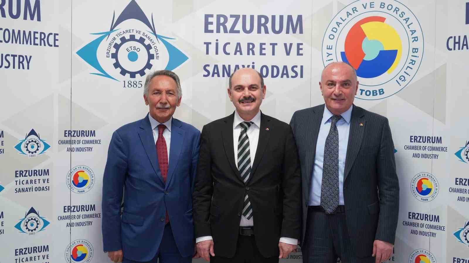 K&ouml;rfez y&ouml;netim kurulu ETSO&rsquo;yu ziyaret etti
