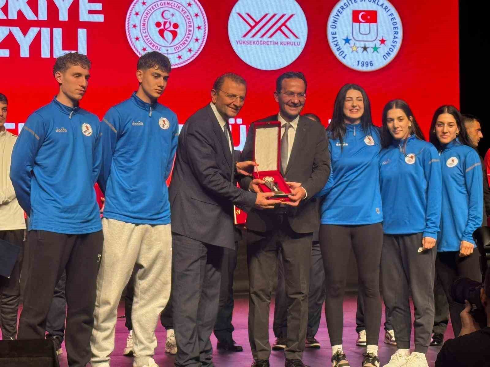 OMÜ, Avrupa’daki başarılarıyla ödüle layık görüldü