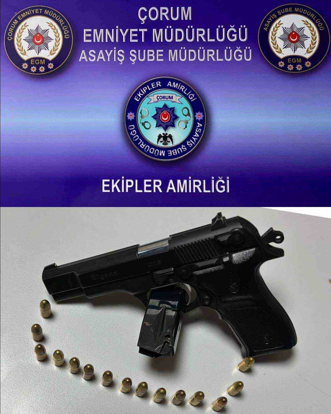 Çorum’da aranan 5 kişi yakalandı