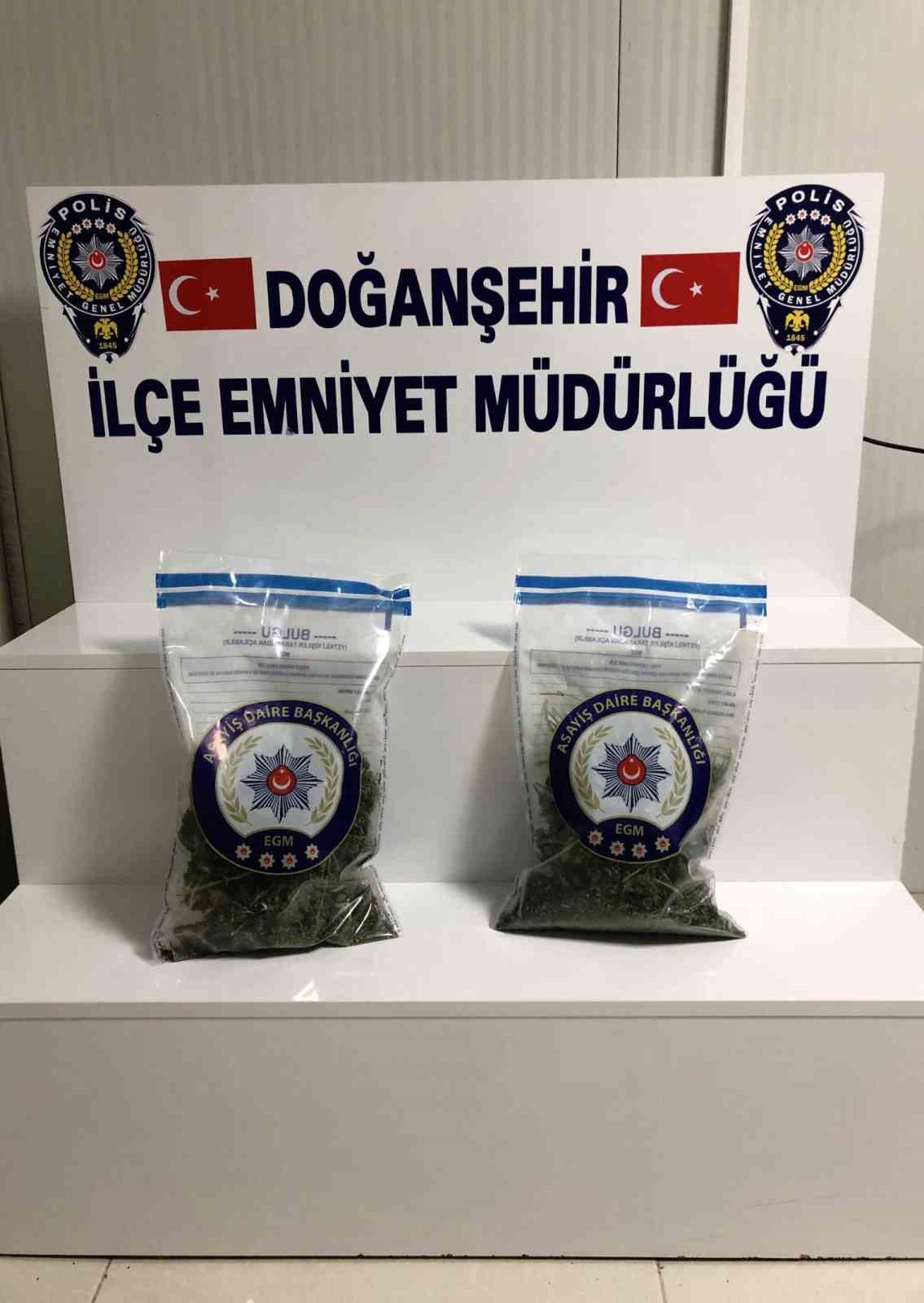 Malatya’da 752 gram esrar ele geçirildi: 1 kişi tutuklandı