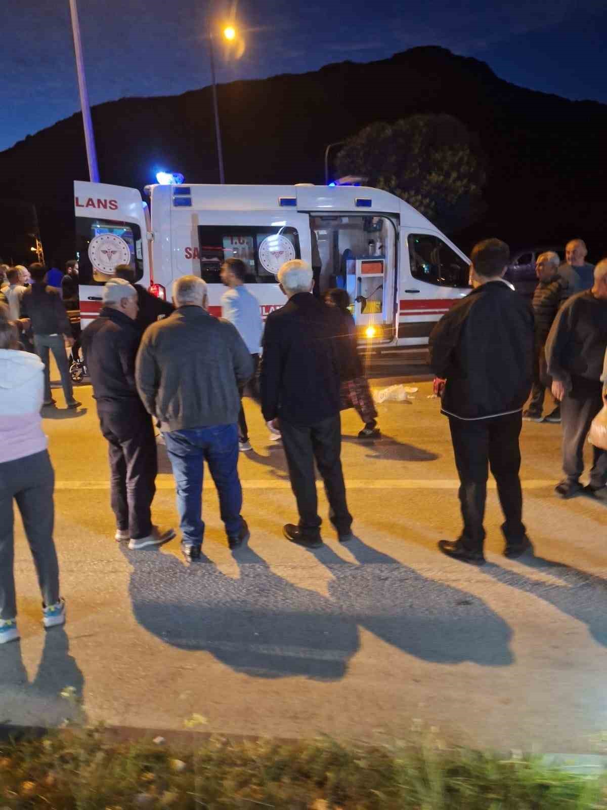 Bakkaldan çıktı, yolun karşısına geçerken hayatını kaybetti
