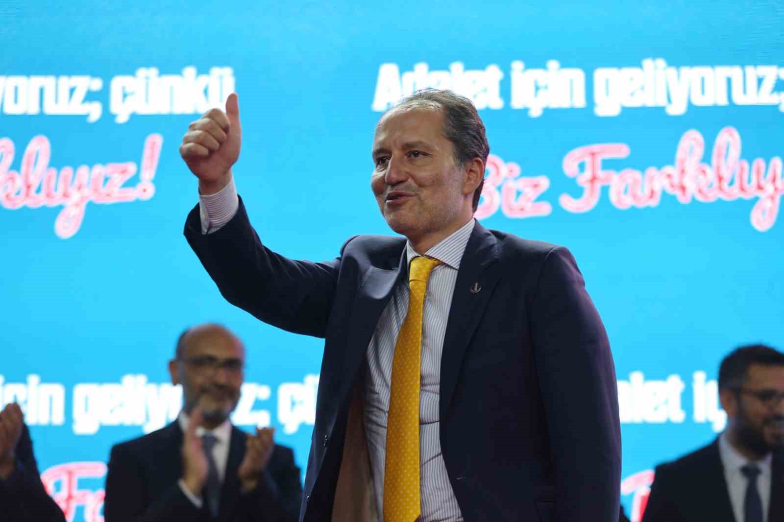 Fatih Erbakan: "Türkiye’nin öncülüğünde adil bir dünyayı kuracağız"