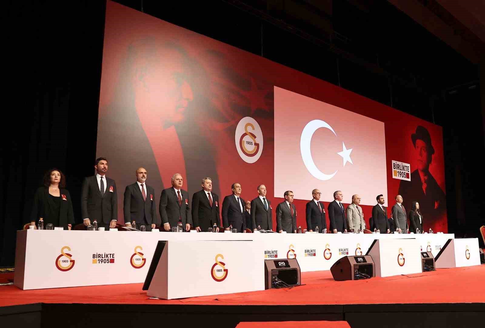 Galatasaray Yıllık Olağan Genel Kurul Toplantısı başladı
