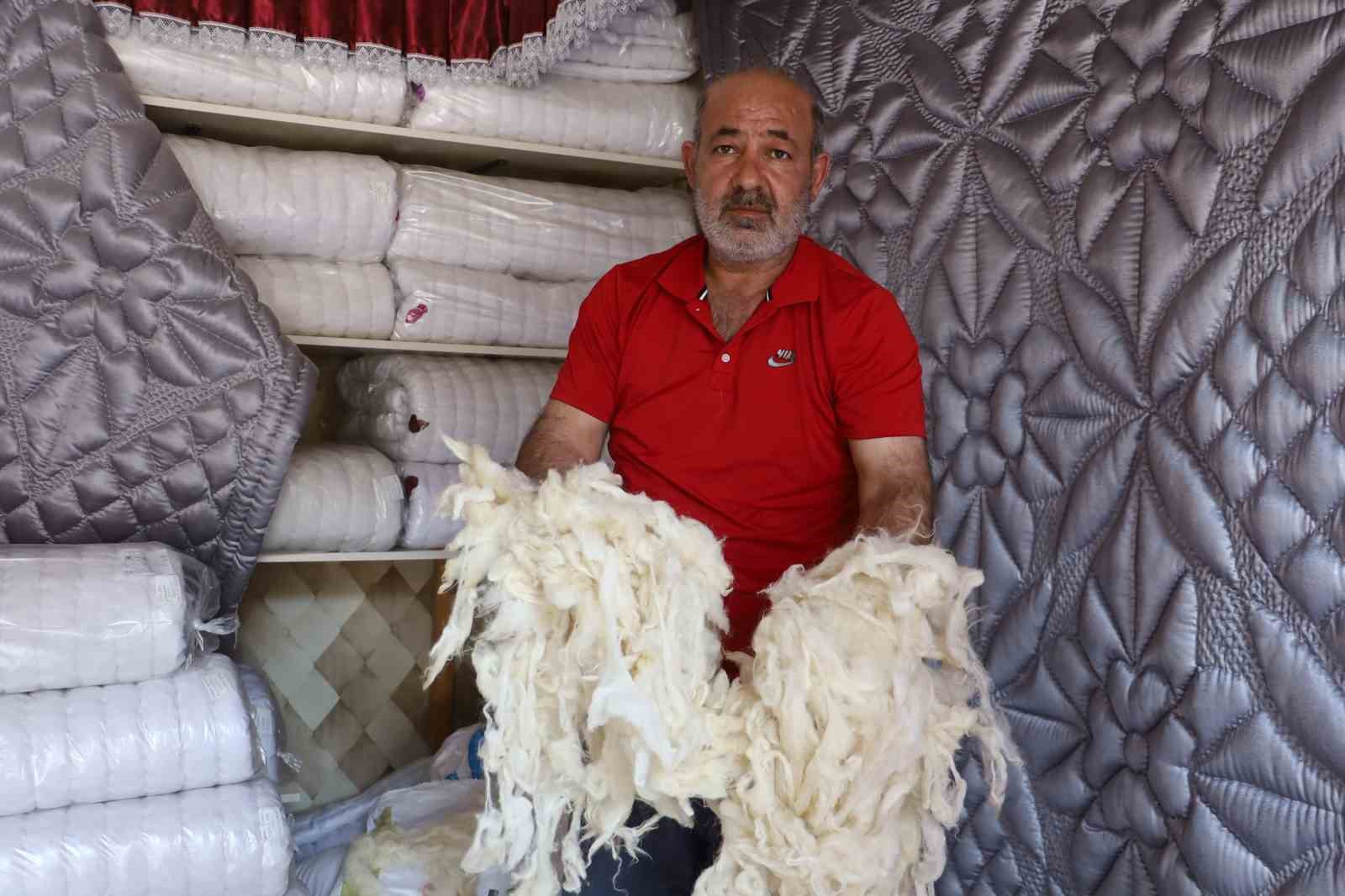 Havalar soğudu yün yorganlara talep arttı