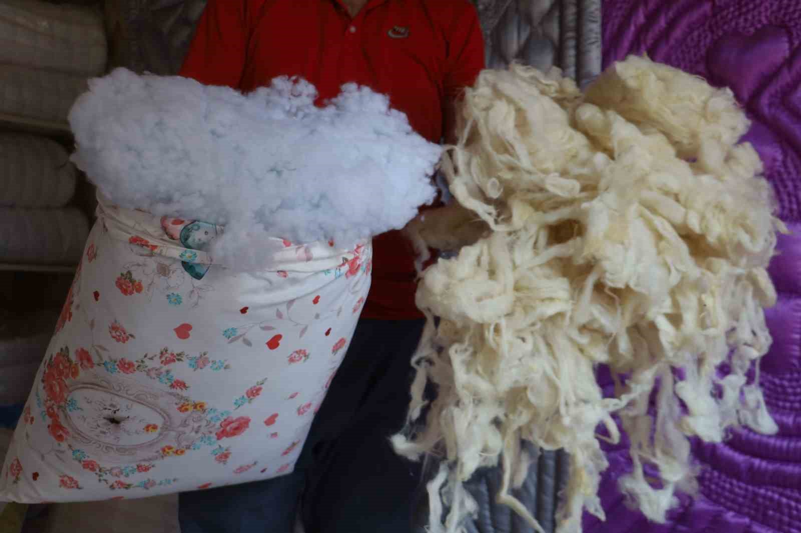 Havalar soğudu y&uuml;n yorganlara talep arttı
