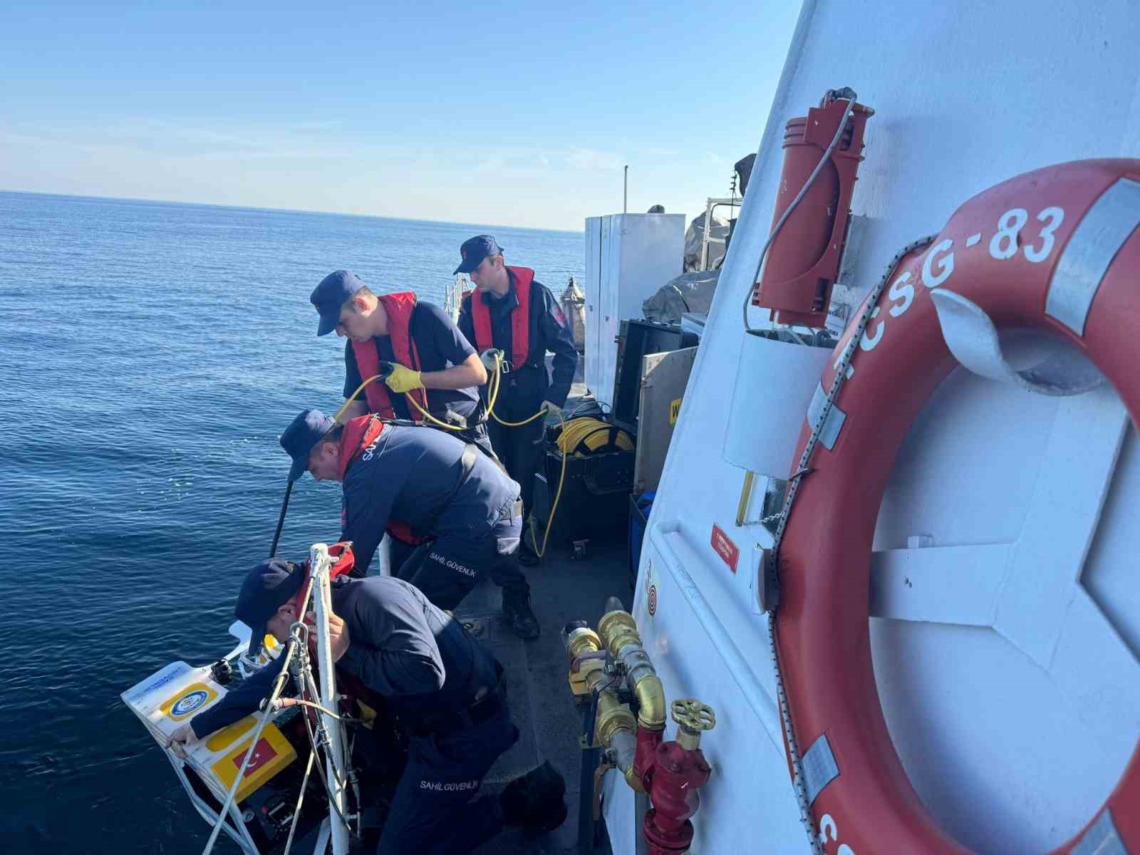 Trabzon’da denizde kaybolan şahsı arama çalışmaları sürüyor