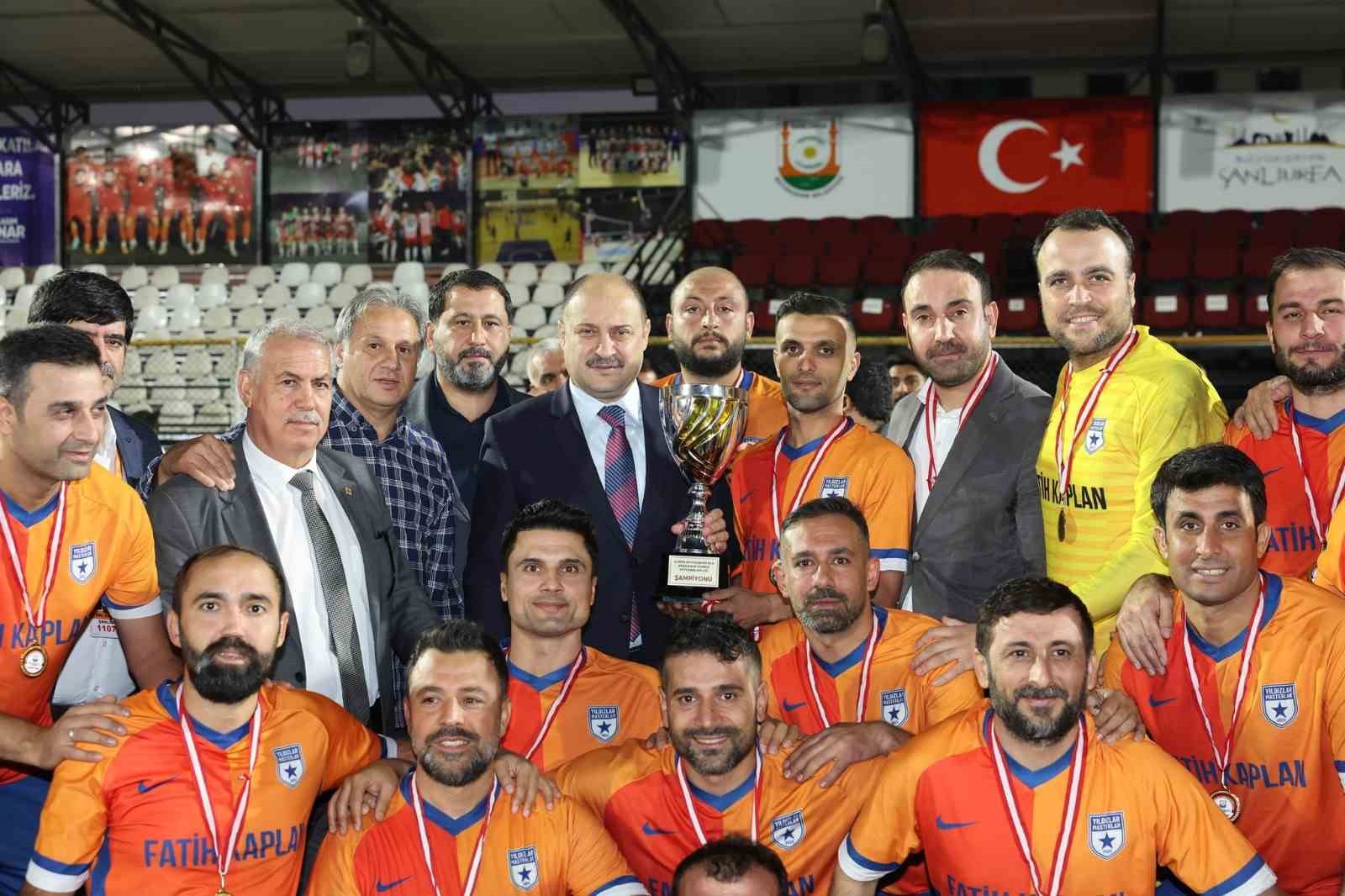 Şanlıurfa’da "Masterler Başkanlık Turnuvası" sona erdi