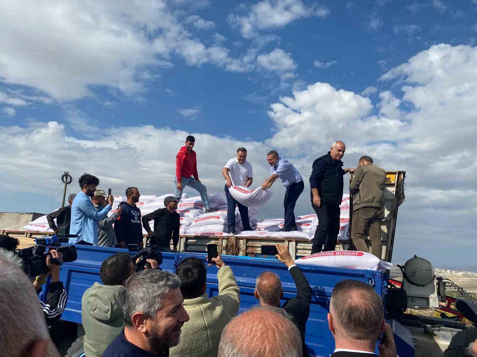 Sincan Belediyesinden çiftçilere yüzde 75 hibe destekli tohum yardımı