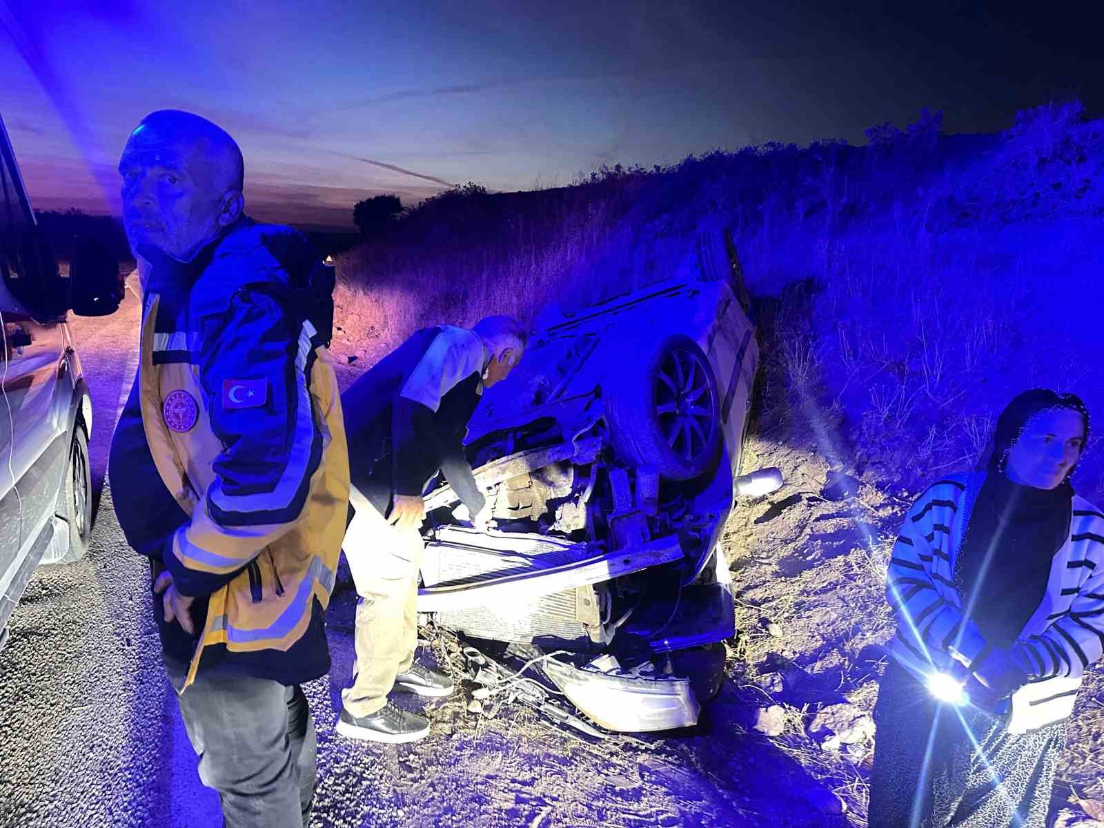 Tunceli’de trafik kazası: 1 yaralı