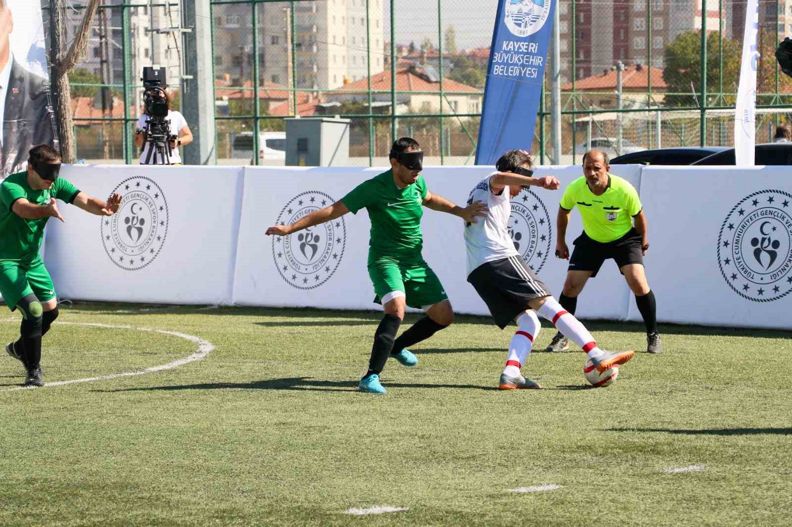 Kayseri Görme Engelliler SK şampiyon oldu