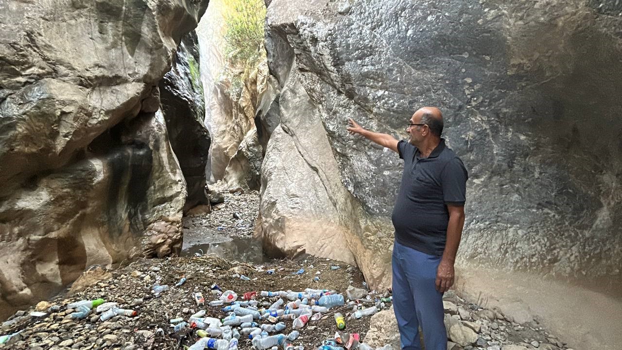 Son 65 yılın en kurak yılı kanyonu kuruttu
