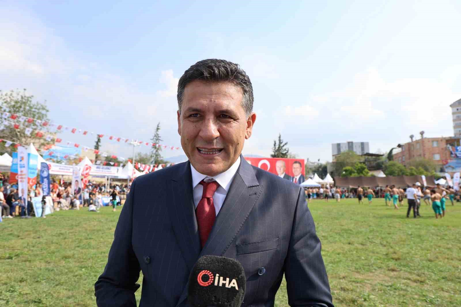 9. İsmet Atlı Karakucak G&uuml;reş Festivali, dev tesis a&ccedil;ılışıyla başladı
