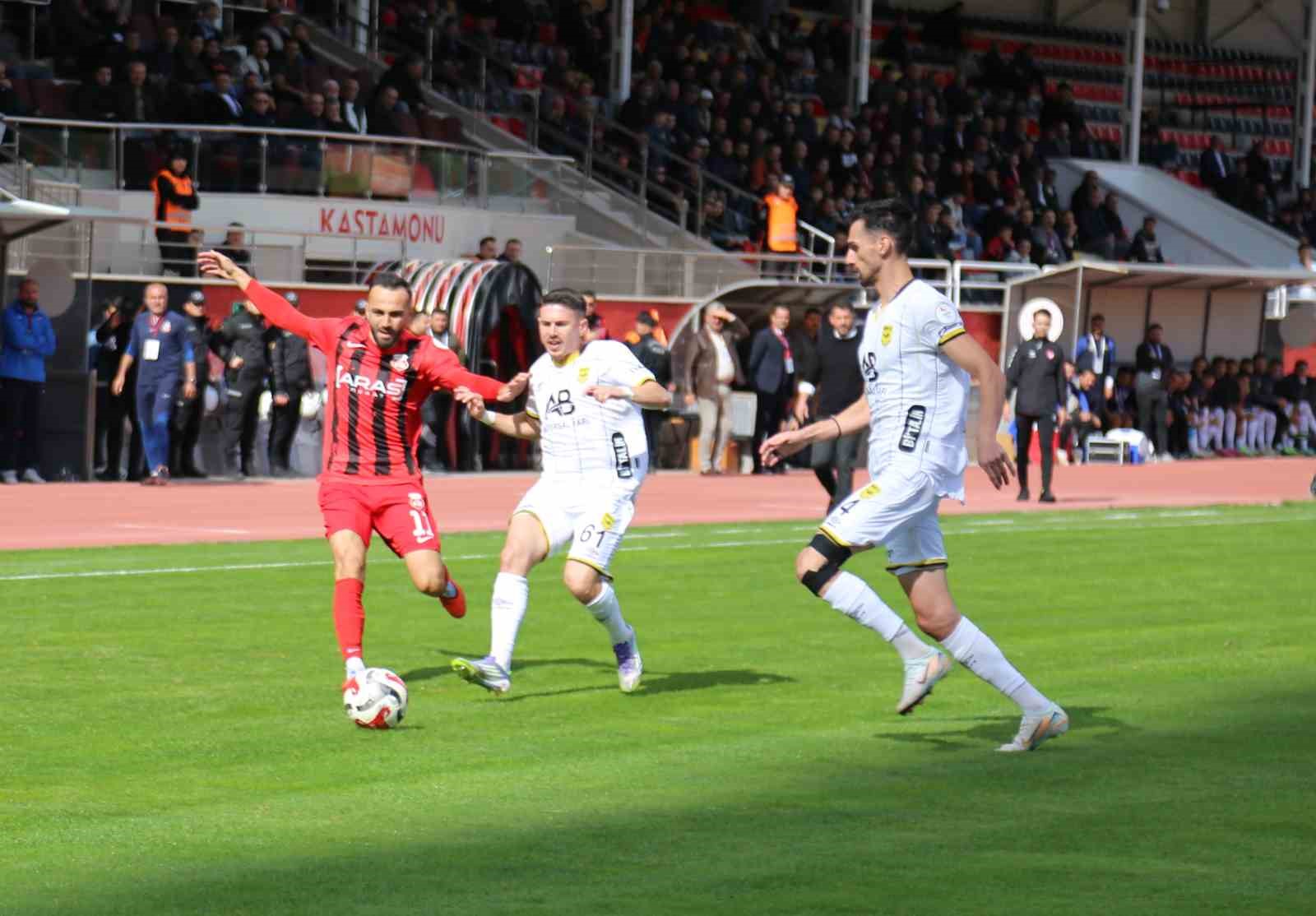 TFF 2. Lig: Kastamonuspor: 1 - Adana 01 FK: 0