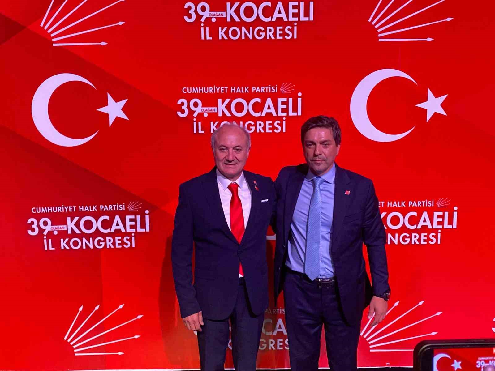 CHP Kocaeli&rsquo;de yeni il başkanı Erdem Ercan oldu
