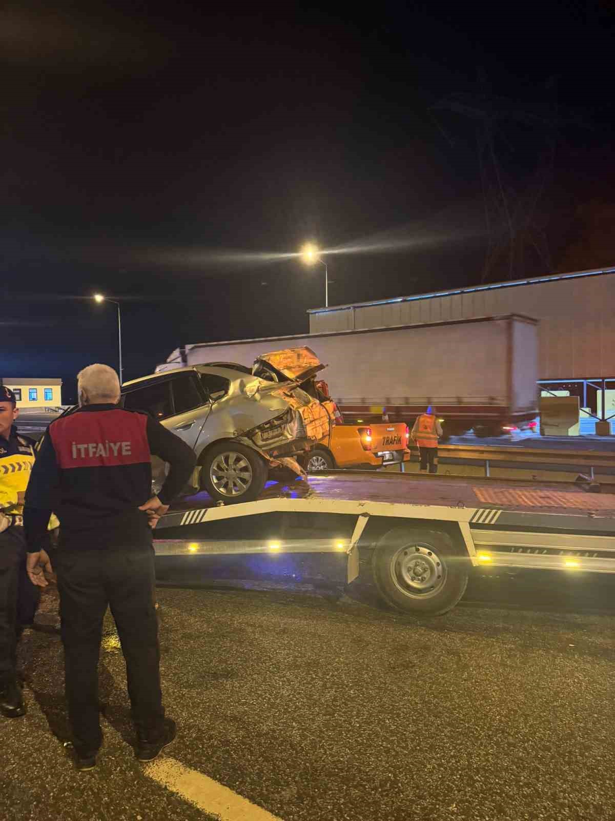 Osmaniye’de otomobil takla attı: 1 yaralı