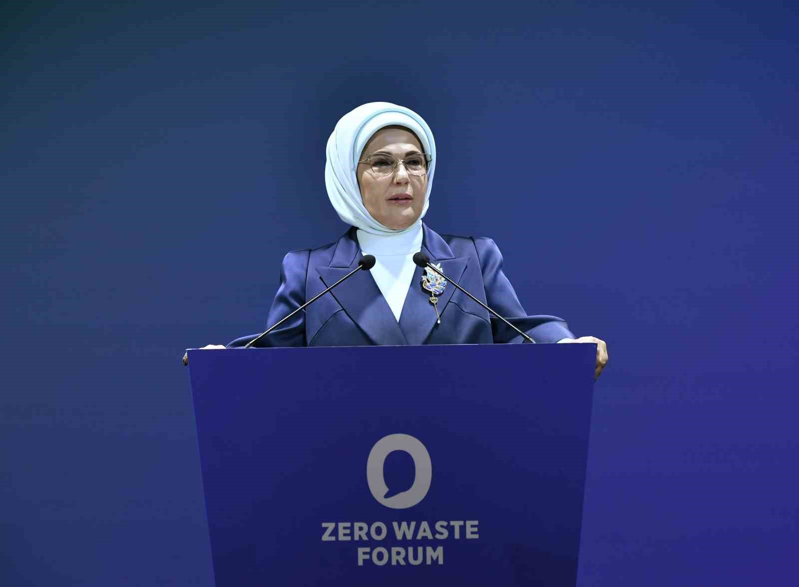 Emine Erdoğan’dan "Uluslararası Sıfır Atık Forumu" paylaşımı