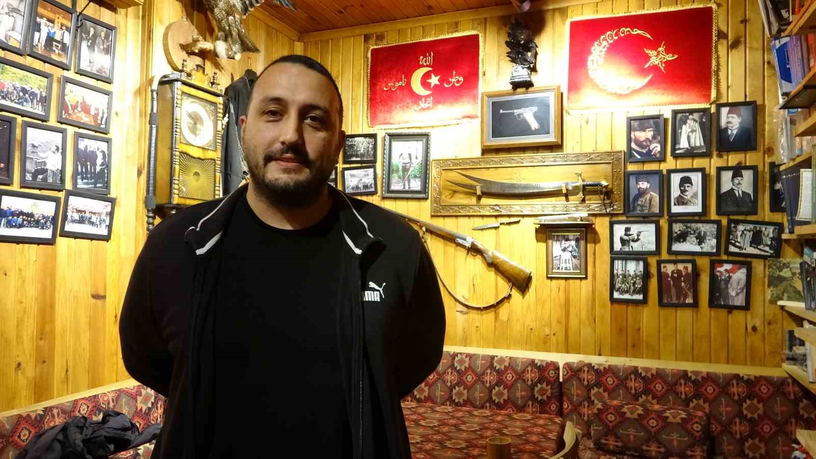 Giresun’da bu kafe müşterilerini zamanda yolculuğa çıkarıyor
