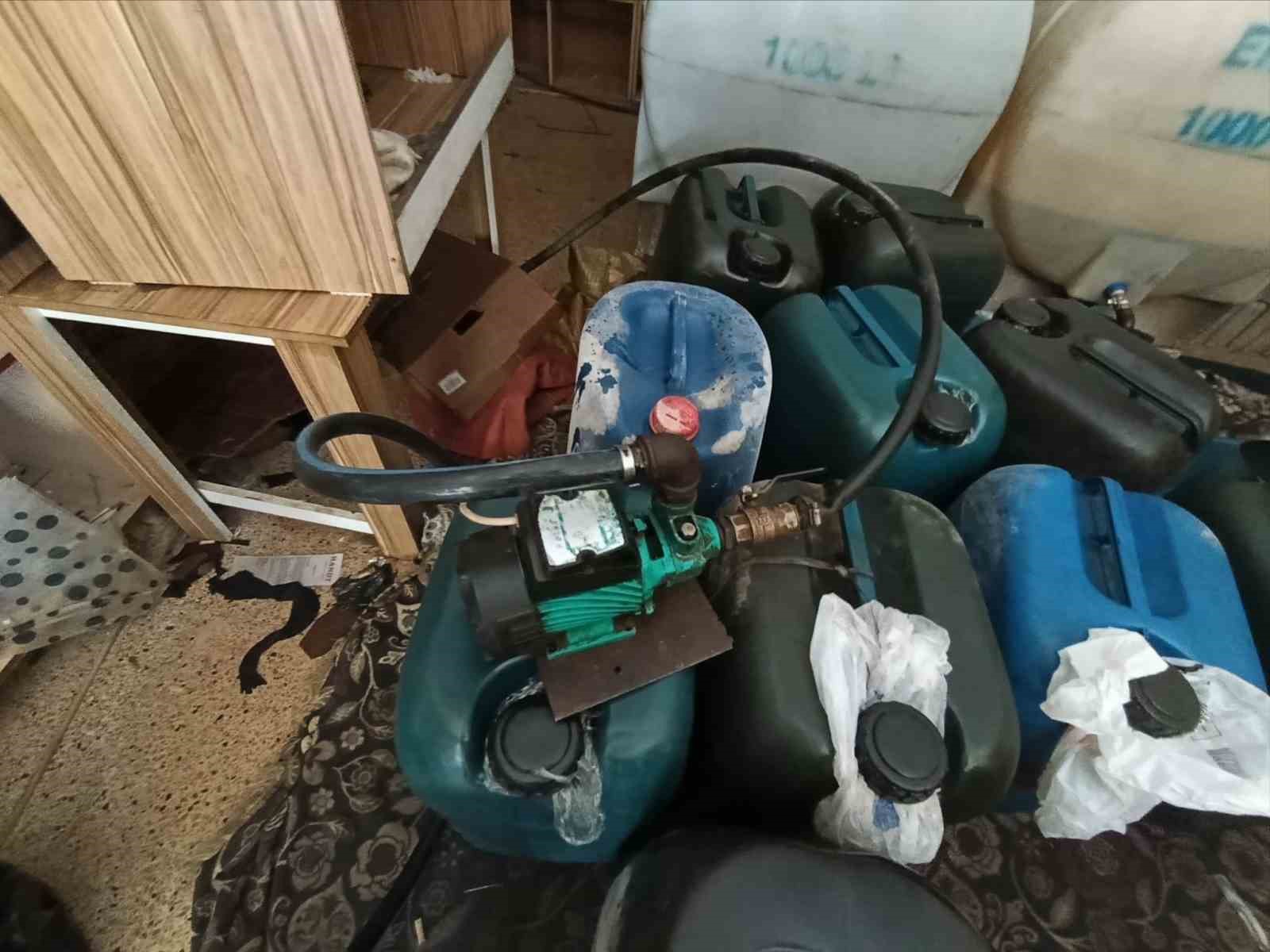 Markette akaryakıt kaçakçılığı

