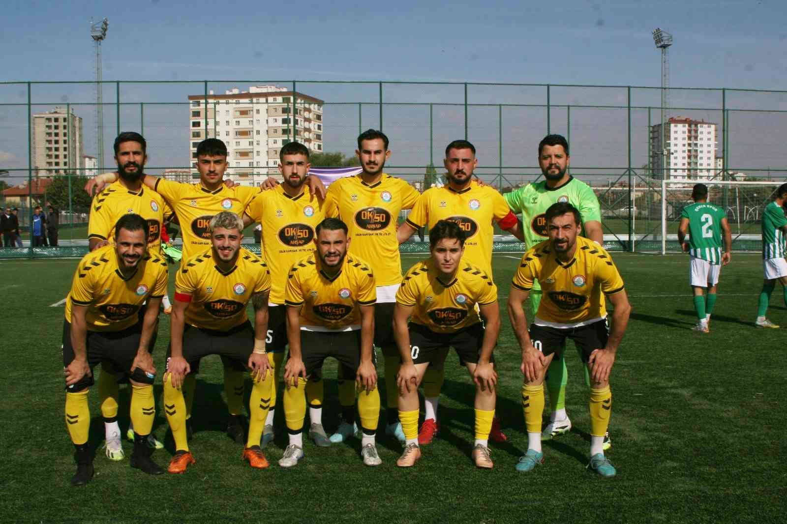 Kayseri Şekerspor ile Döğerspor yenişemedi