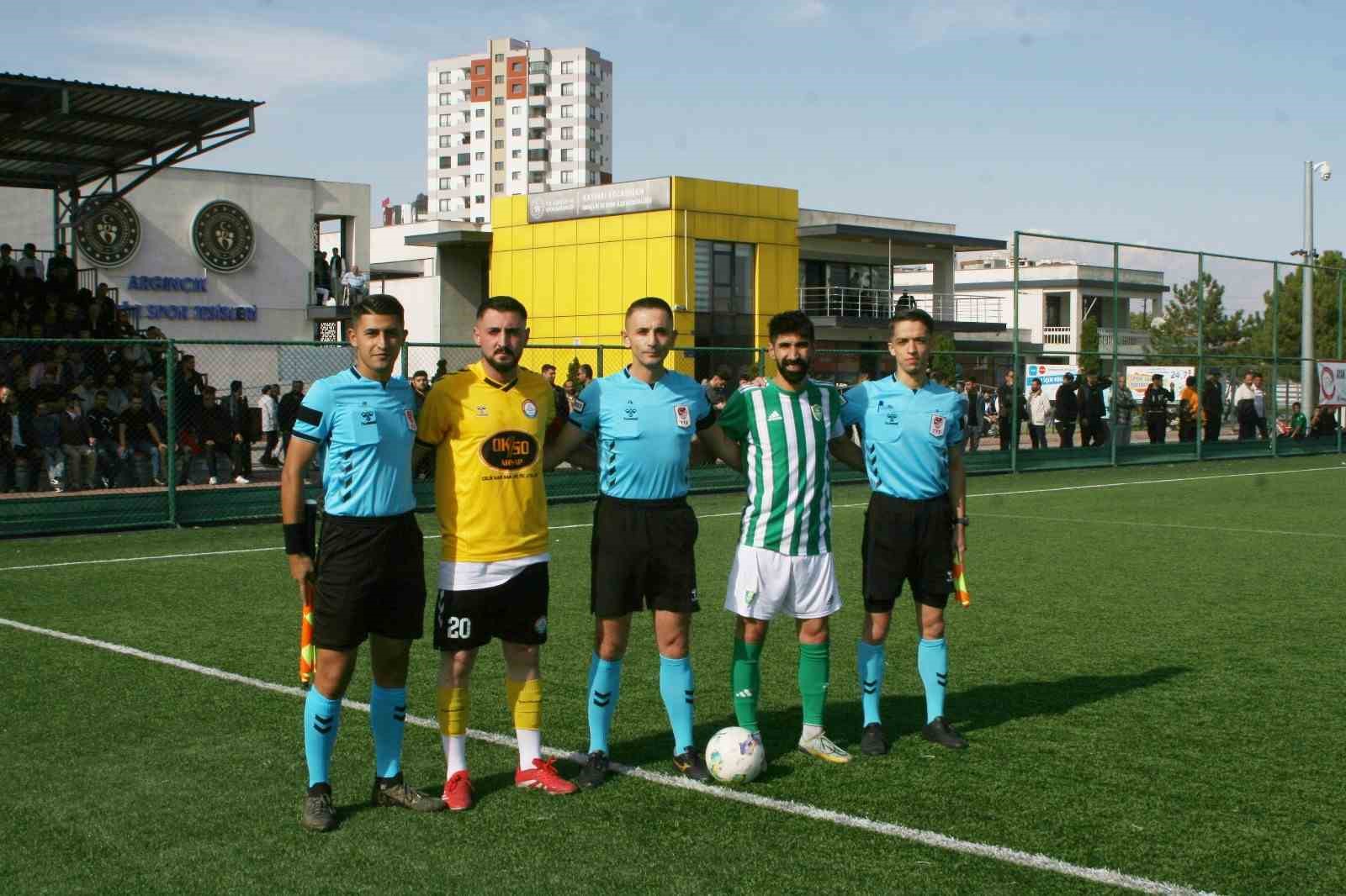 Kayseri Şekerspor ile Döğerspor yenişemedi
