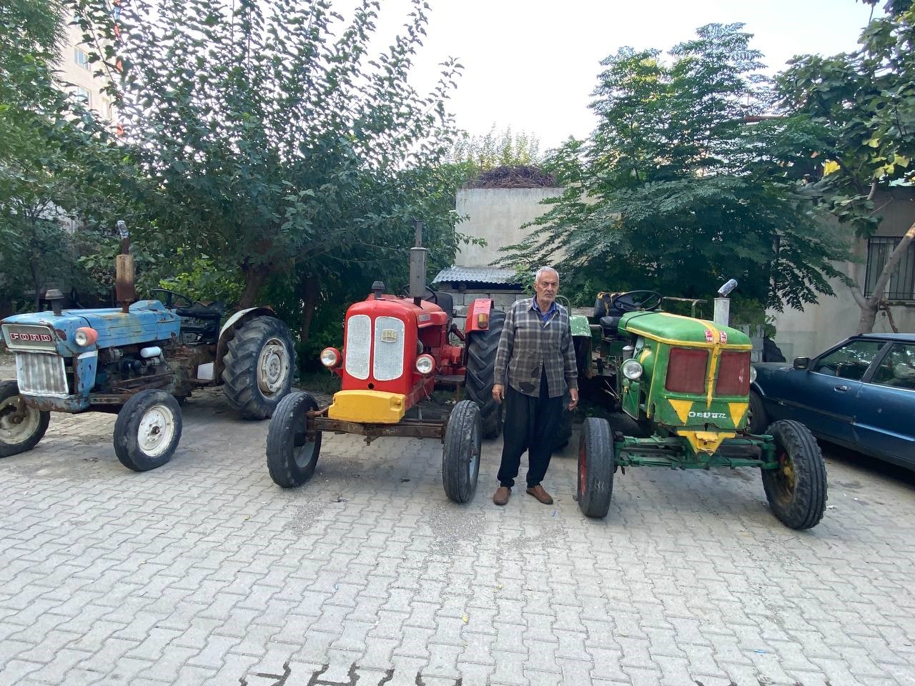 Traktörle başlayan hikaye 350 tarihi eşyaya dönüştü