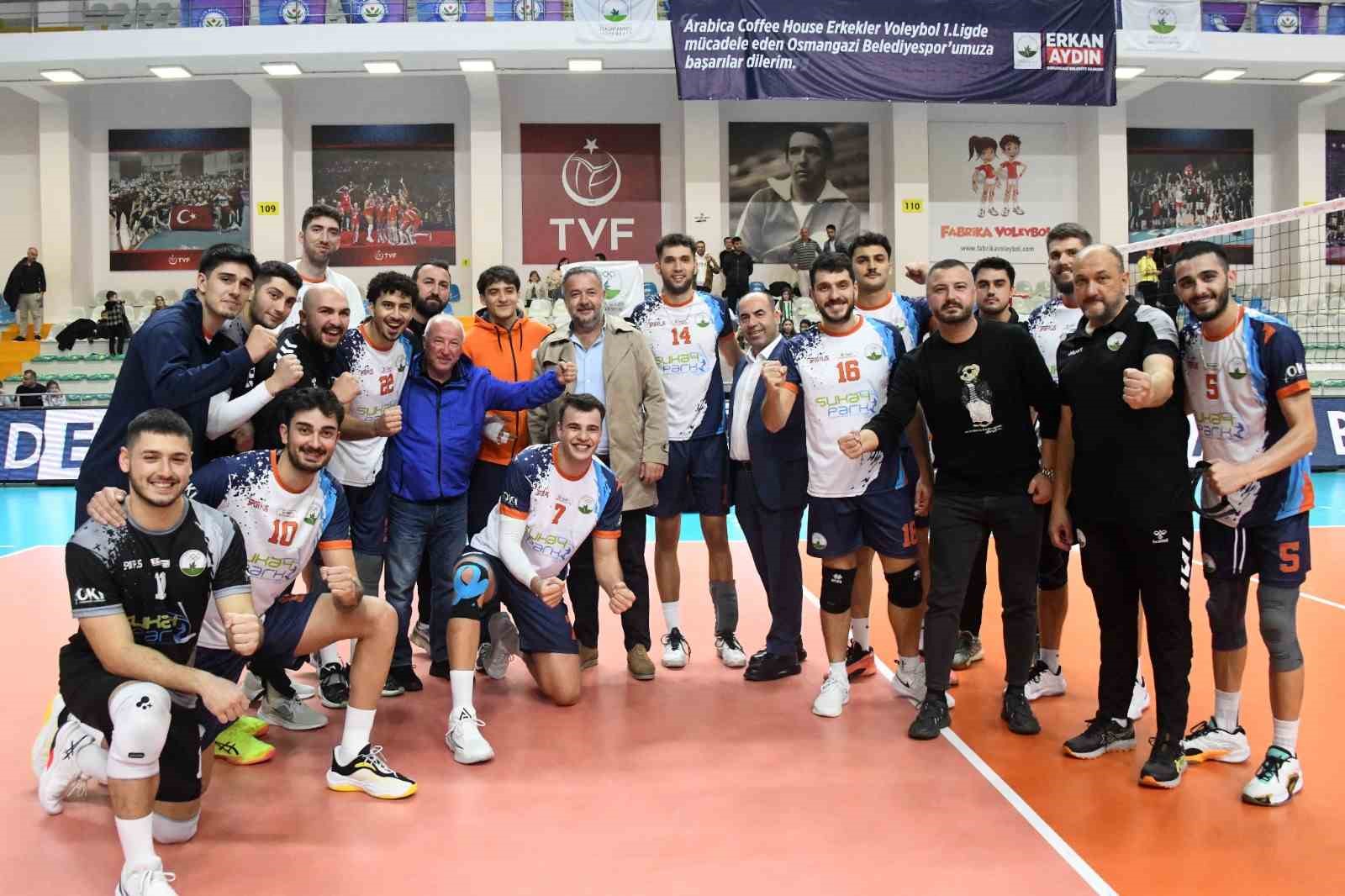 Osmangazi Belediyespor evinde geçit vermedi
