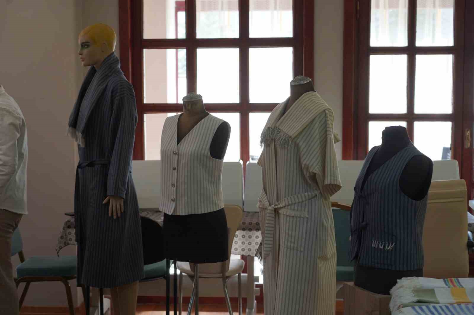 El emeği ürünler usta eller tarafından incelendi