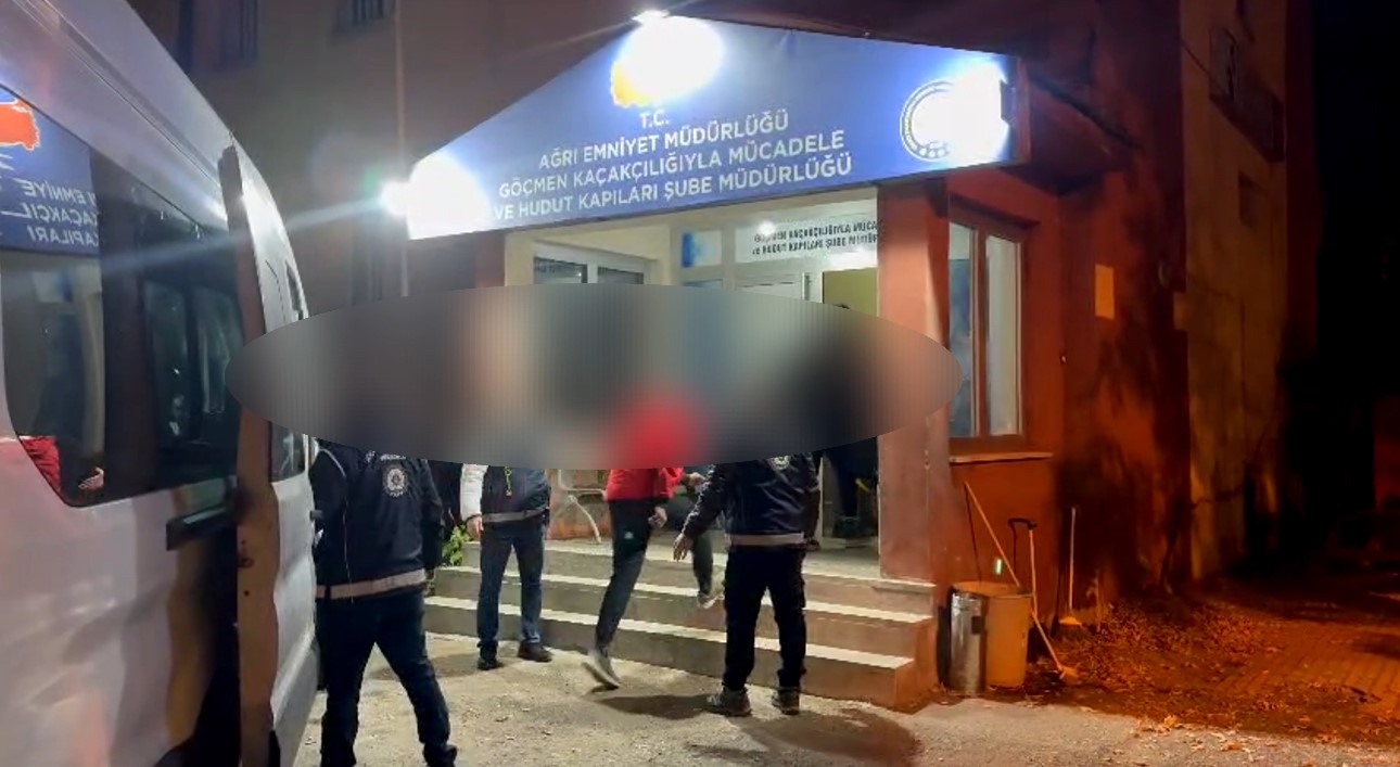 Ağrı’da yapılan operasyonda 16 düzensiz göçmen yakalandı